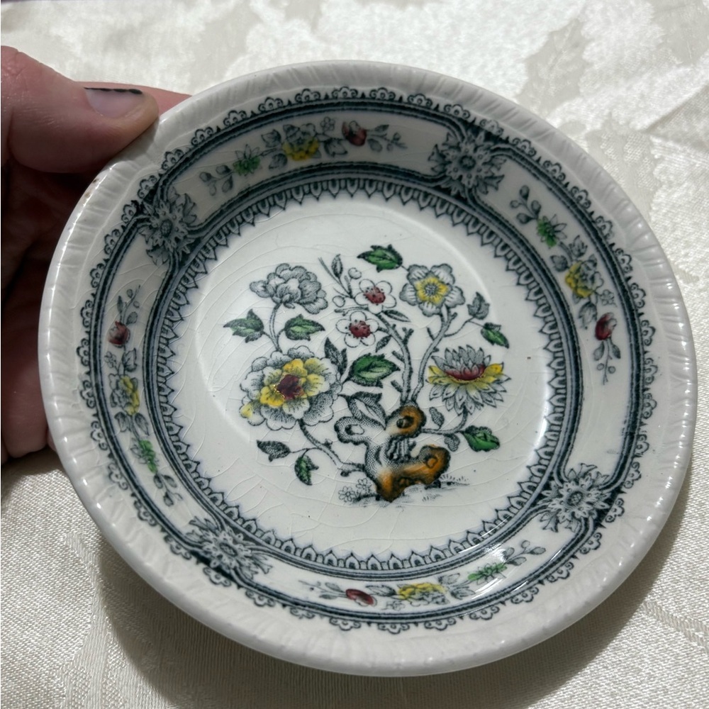 Vintage Set of 4 Woods and Sons “Dorset” Collection Plates